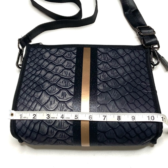 HAUTE SHORE Neoprene Zip Top Crossbody Bag - Picture 12 of 14